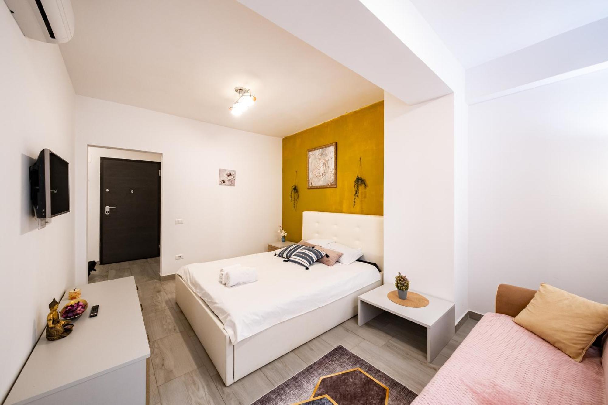 The Golden Studio - With Free Gym Bucarest Exterior foto